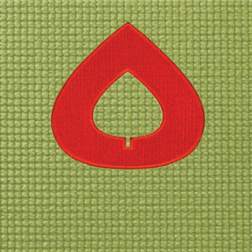 Aspen Leaf/Lotus Blossom - Aspen Yoga Mat